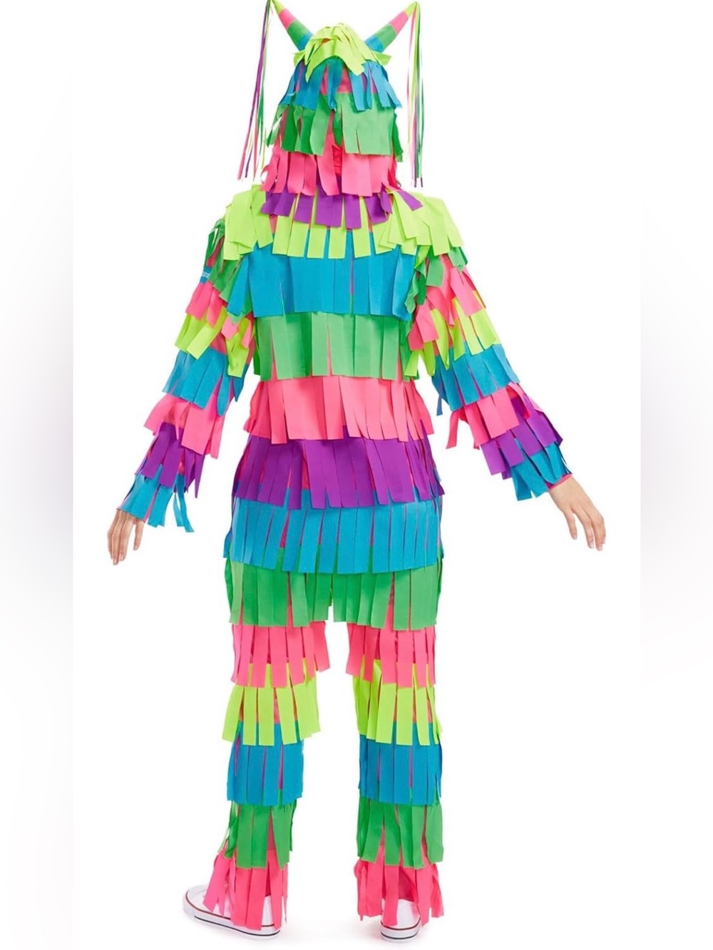Tipsy Elves Women’s Piñata Halloween Costume Hooded Jumpsuit, Size: Medium, NWT - Picture 2 of 11